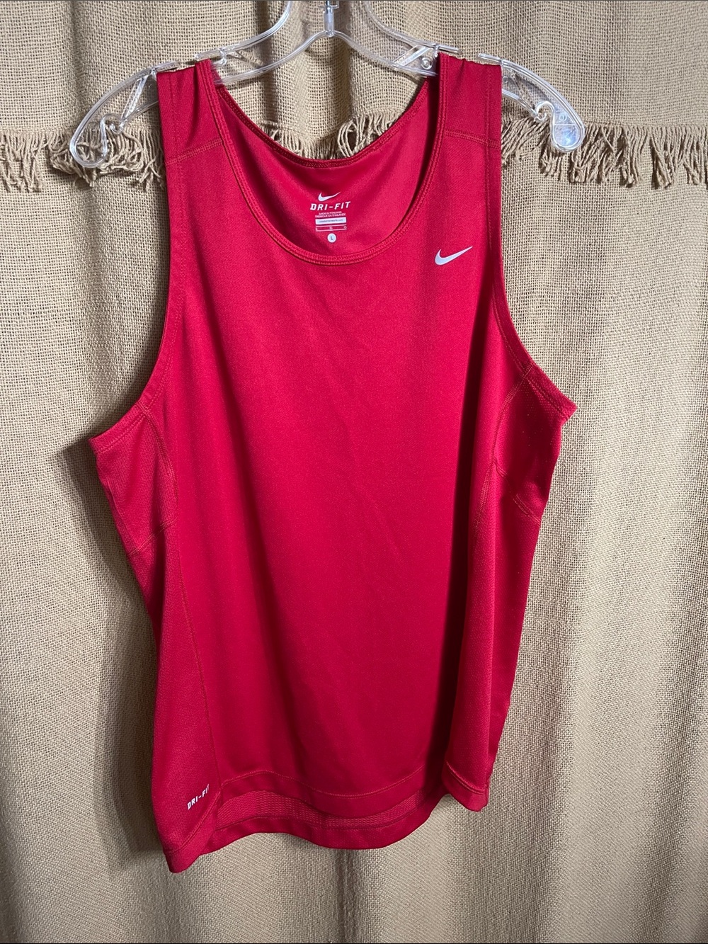 Nike Red Dri-FIT Women's Athletic Tank